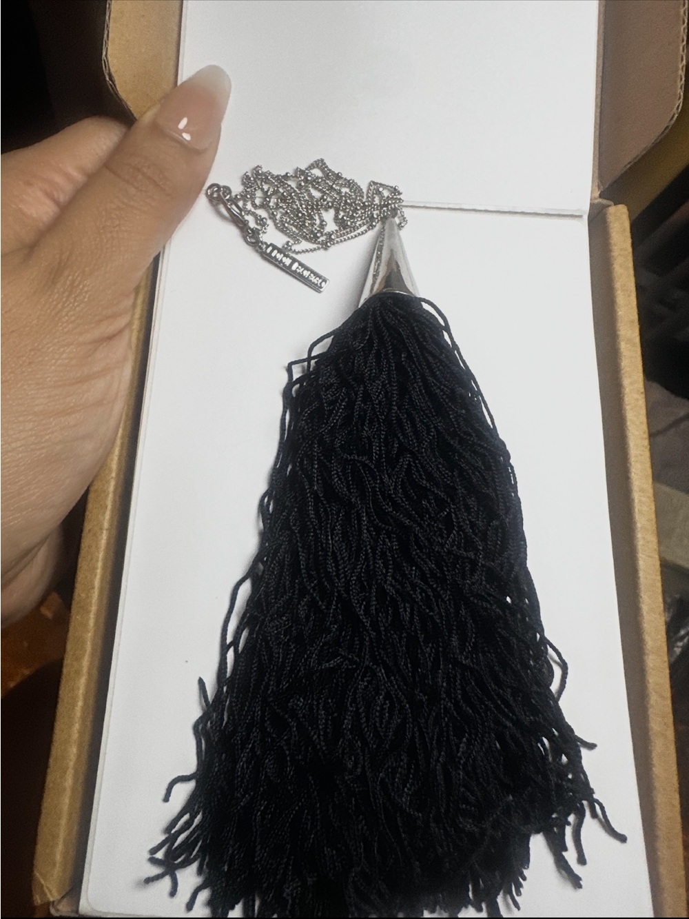 Eddie Borgo silk tassel necklace